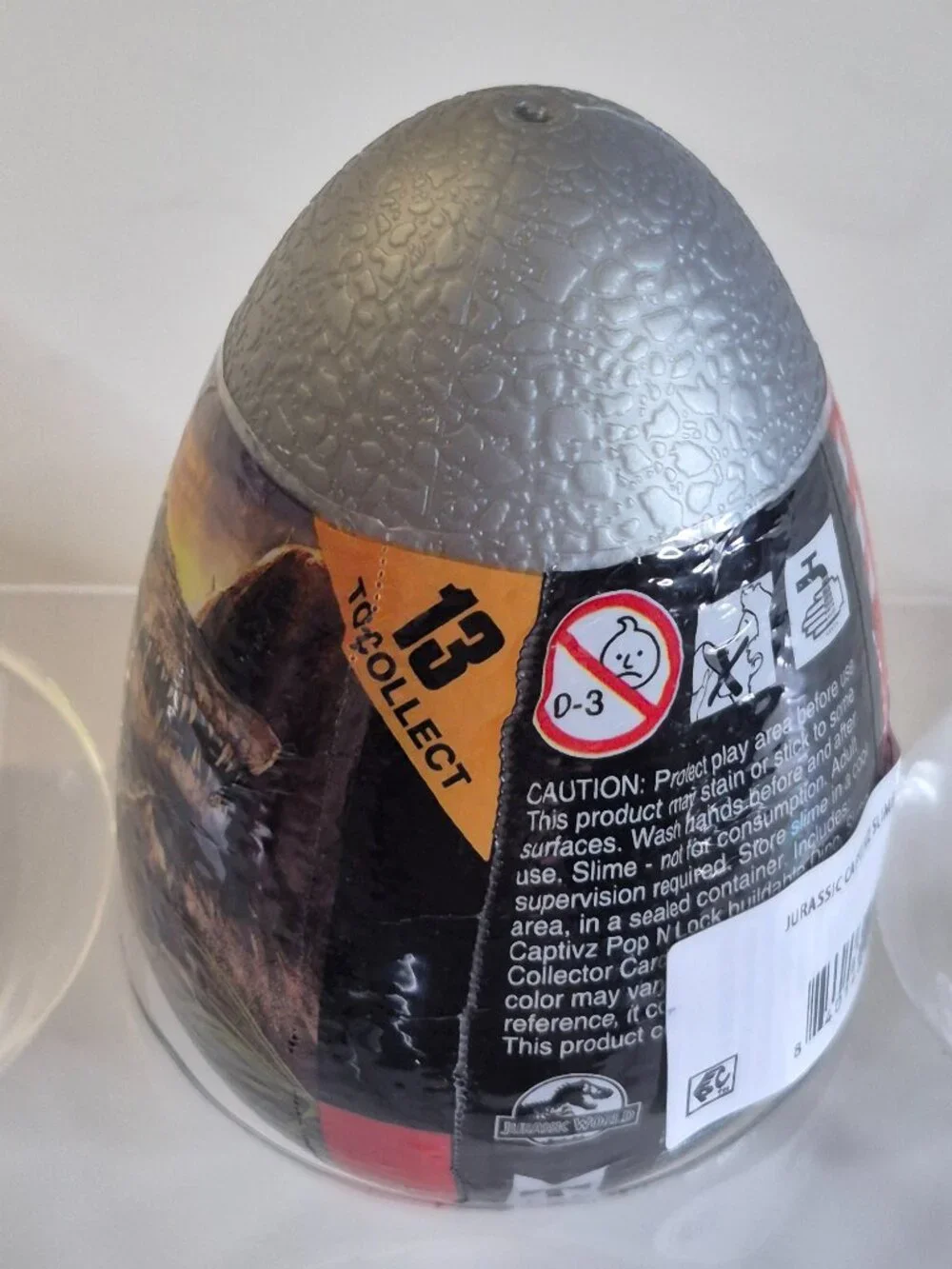 Jurassic World Rebirth Captivz Slime Egg Dinosaur Collectible Sealed